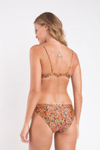Laad de afbeelding in de Gallery-viewer, Model Back: Rio De Sol Top Top Bouquet Balconet-Tie
