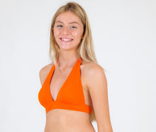 Laad de afbeelding in de Gallery-viewer, Gallery: Rio De Sol Top Top Calendula Halter-Cos
