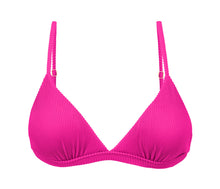 Laad de afbeelding in de Gallery-viewer, Product Front: Rio De Sol Top Top Cotele-Amaranto Tri-Fixo

