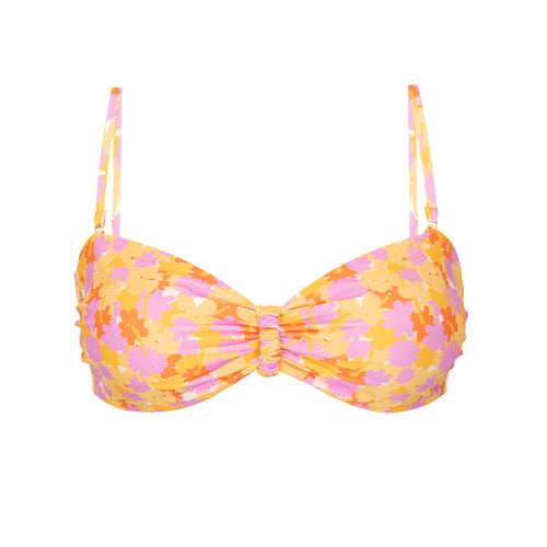 Product Front: Rio De Sol Top Top Dreamy Bandeau-Crispy