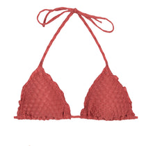 Laad de afbeelding in de Gallery-viewer, Product Front: Rio De Sol Top Top Kiwanda Madras Frufru
