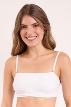Laad de afbeelding in de Gallery-viewer, Gallery: Rio De Sol Top Top Memphis-White Bandeau-Reto
