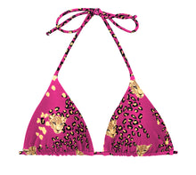 Laad de afbeelding in de Gallery-viewer, Product Front: Rio De Sol Top Top Roar-Pink Tri-Inv

