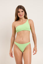 Laad de afbeelding in de Gallery-viewer, Model Front: Rio De Sol Top Top Sand-Menta Kora
