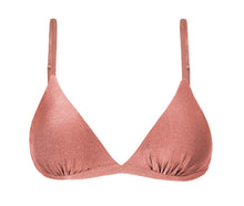 Laad de afbeelding in de Gallery-viewer, Product Front: Rio De Sol Top Top Shimmer-Copper Tri-Fixo
