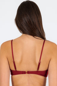 Image 06: Rio De Sol Top Top Shimmer-Divino Bandeau-Knot