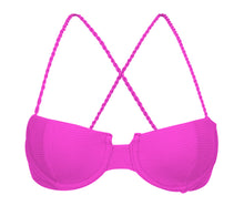 Laad de afbeelding in de Gallery-viewer, Product Front: Rio De Sol Top Top St-Tpz-Pink Balconet
