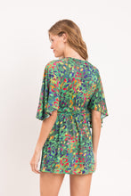 Laad de afbeelding in de Gallery-viewer, Model Back: Rio De Sol Beach Dresses Wilds Mini Dress
