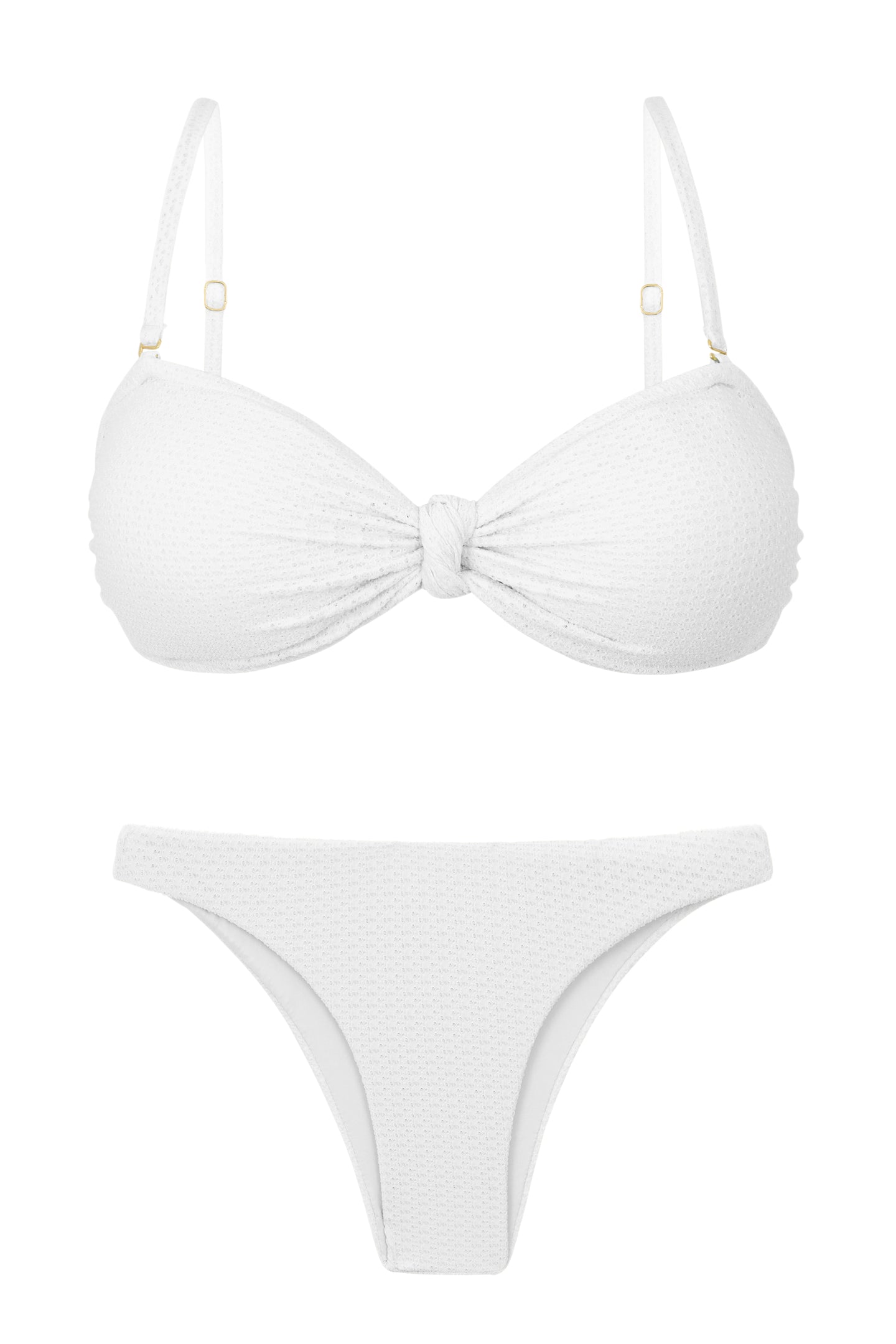 Setje Bora-Wit Bandeau-Joy Leblon
