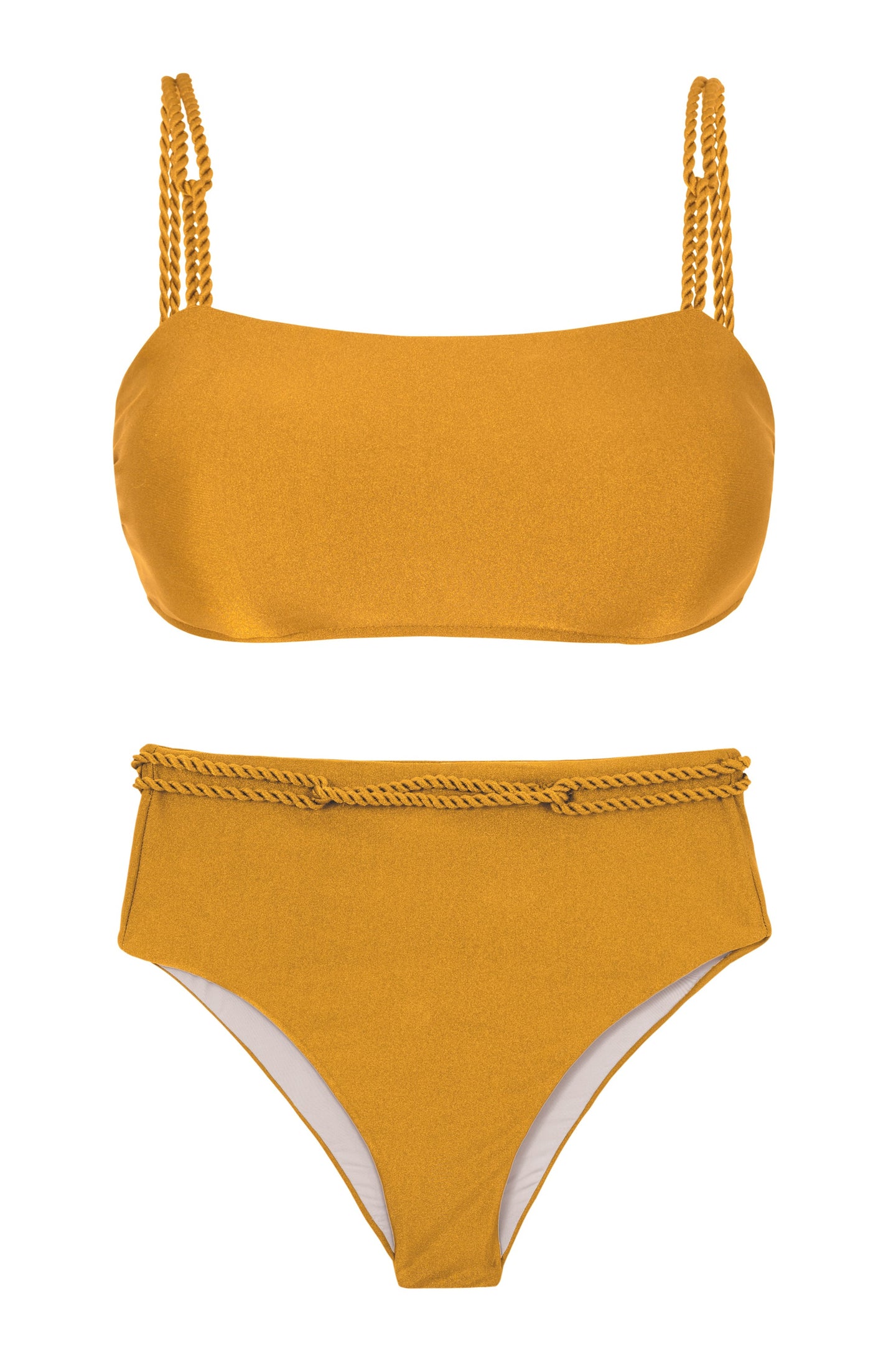 Setje Damasco Bandeau-Reto Hotpants