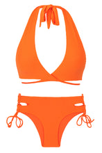 Laad de afbeelding in de Gallery-viewer, Stel stippen-oranje Kate Madrid in
