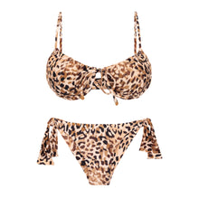 Laad de afbeelding in de Gallery-viewer, Set Leopard Balconet-Tie Italy
