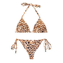 Laad de afbeelding in de Gallery-viewer, Set Leopard Tri-Inv Cheeky-Tie
