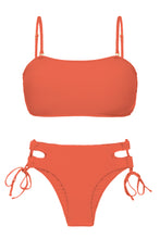 Laad de afbeelding in de Gallery-viewer, Stel Light-Peach Bandeau-Reto Madrid in
