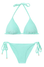 Laad de afbeelding in de Gallery-viewer, Set Malibu-Menta Tri-Inv Cheeky-Tie
