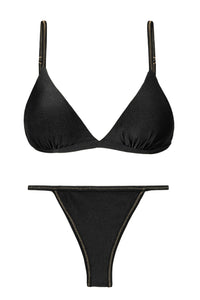 Set Shimmer-zwart Tri-Fixo California