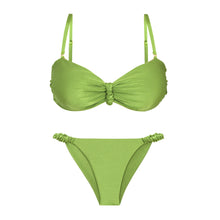 Laad de afbeelding in de Gallery-viewer, Set Shimmer-Botanica Bandeau-Crispy Cheeky-Crispy
