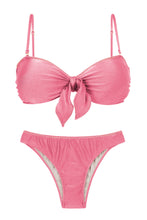 Laad de afbeelding in de Gallery-viewer, Set Shimmer-Confetti Bandeau-Knot Essential
