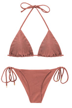 Laad de afbeelding in de Gallery-viewer, Set Shimmer-Copper Tri-Inv Cheeky-Tie
