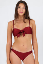 Laad de afbeelding in de Gallery-viewer, Set Shimmer-Divino Bandeau-Knot Essential
