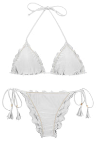 Stel Shimmer-Wit Frufru in