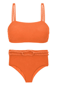 Stel St-Tropez-Tangerina Reto Hotpant-Hoog in