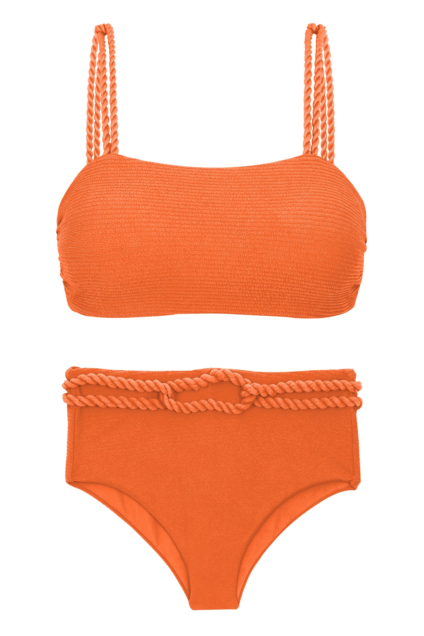 Stel St-Tropez-Tangerina Reto Hotpant-Hoog in