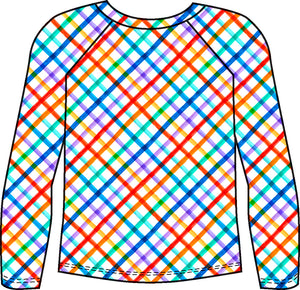 Vierkante Rash-Guard Kids