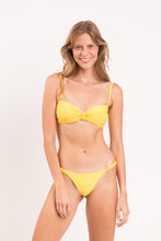 Laad de afbeelding in de Gallery-viewer, Top Amarelo Bandeau-Crispy
