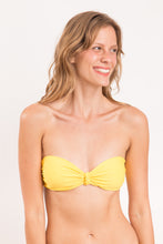 Laad de afbeelding in de Gallery-viewer, Top Amarelo Bandeau-Crispy
