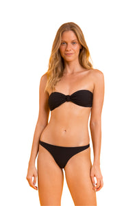 Top Bora-Zwarte Bandeau-Joy