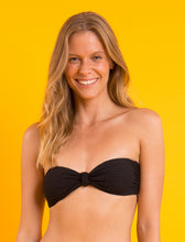 Laad de afbeelding in de Gallery-viewer, Top Bora-Zwarte Bandeau-Joy
