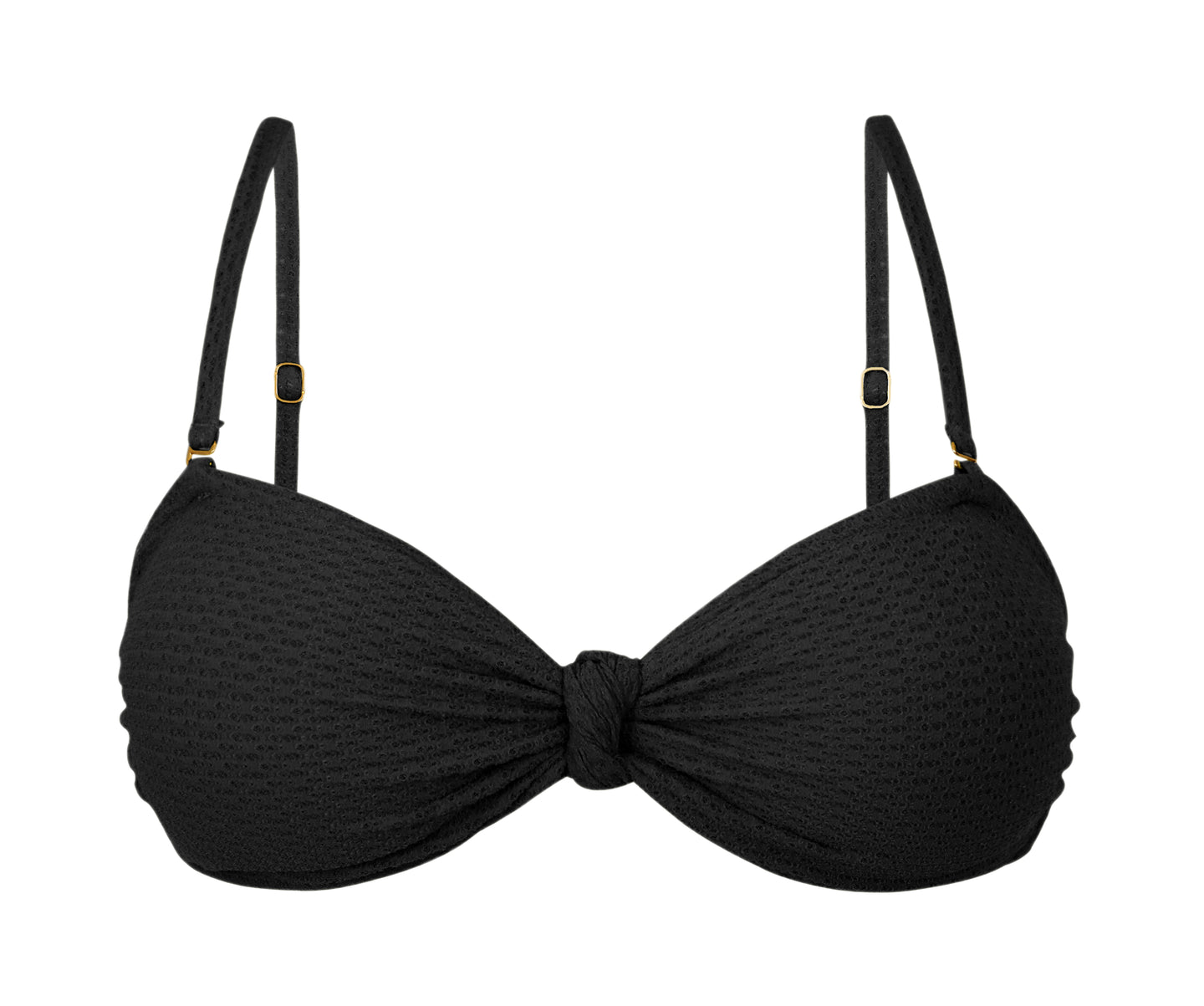 Top Bora-Zwarte Bandeau-Joy