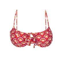 Laad de afbeelding in de Gallery-viewer, Top Floral-Scales Balconet-Tie
