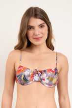 Laad de afbeelding in de Gallery-viewer, Top Garden-Flower Balconet-Tie
