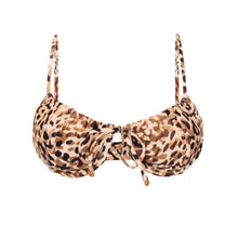 Laad de afbeelding in de Gallery-viewer, Top Leopard Balconet-Tie
