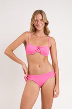 Laad de afbeelding in de Gallery-viewer, Top Mtx-Ultrapink Balconet-Tie
