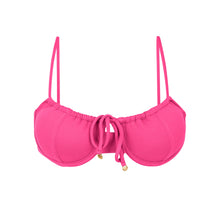 Laad de afbeelding in de Gallery-viewer, Top Mtx-Ultrapink Balconet-Tie
