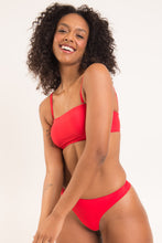 Laad de afbeelding in de Gallery-viewer, Top Rouge Bandeau-Reto
