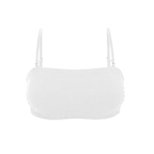 Laad de afbeelding in de Gallery-viewer, Top Sand-White Bandeau-Reto
