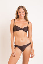 Laad de afbeelding in de Gallery-viewer, Top Shimmer-Coffee Bandeau-Joy
