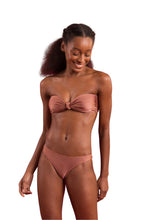 Laad de afbeelding in de Gallery-viewer, Top Shimmer-Copper Bandeau-Joy
