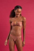 Laad de afbeelding in de Gallery-viewer, Top Shimmer-Copper Bandeau-Joy
