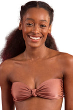 Laad de afbeelding in de Gallery-viewer, Top Shimmer-Copper Bandeau-Joy
