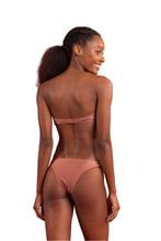 Laad de afbeelding in de Gallery-viewer, Top Shimmer-Copper Bandeau-Joy
