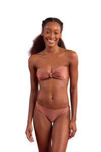 Top Shimmer-Copper Bandeau-Joy