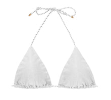 Laad de afbeelding in de Gallery-viewer, Top Shimmer-Wit Tri-Rope
