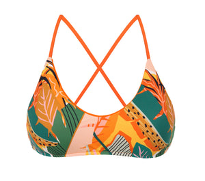 Top El-Arco Bralette-Oranje